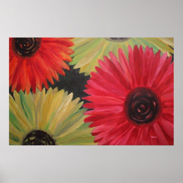 "Brilliant Garden" print (Front)