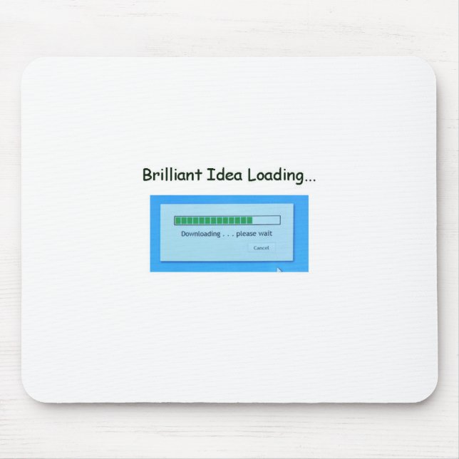 Brilliant Idea Mouse Pad (Front)