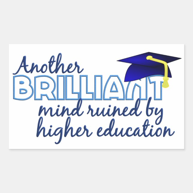 Brilliant Mind custom stickers (Front)