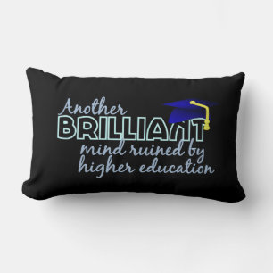 Brilliant Mind custom throw pillow