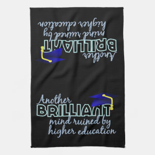 Brilliant Mind kitchen towel