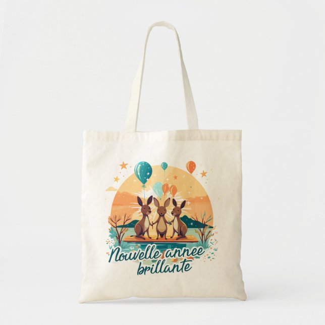 Brilliant New Year Tote Bag (Front)