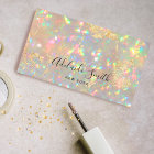 brilliant opal stone photo business card