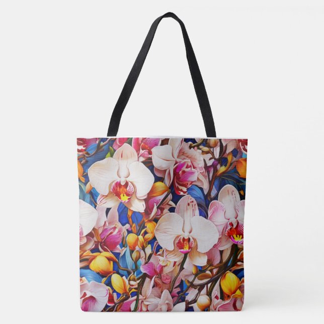 Brilliant Orchid Tote Bag,  (Front)