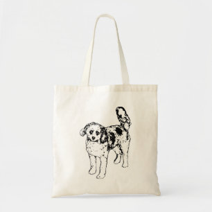 Brilliant Outlines Energize Joyful Holiday Errands Tote Bag