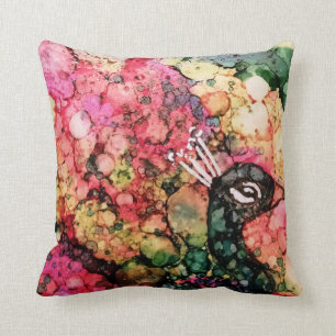 Brilliant Peacock Cushion