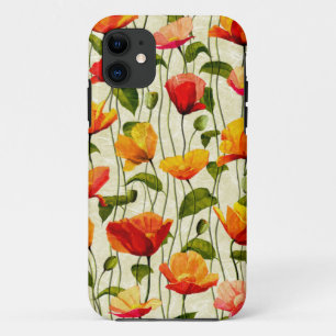 Brilliant Poppies iPhone 11 Case
