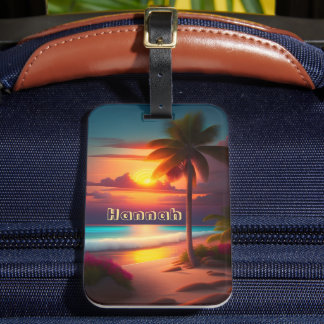brilliant poster luggage tag