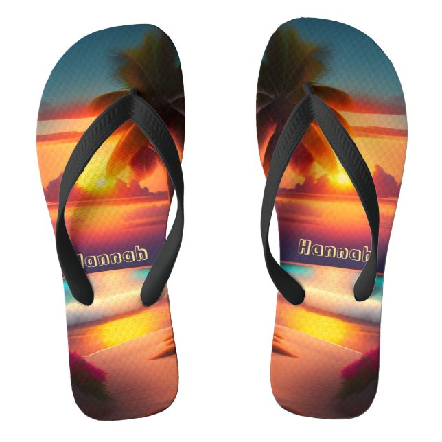 brilliant poster thongs (Footbed)