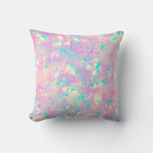 brilliant purple pink opal cushion