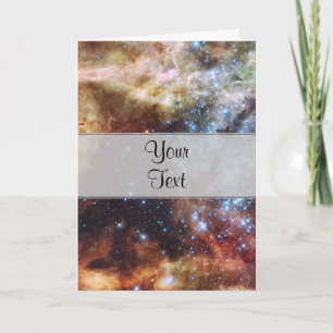 Brilliant Rainbow Nebula 30 Doradus Thank You Card