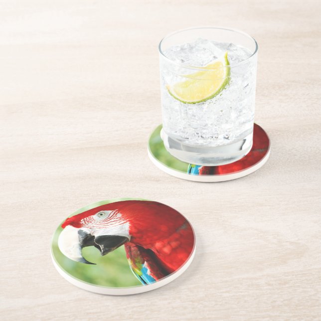 Brilliant Red Coaster (Side)