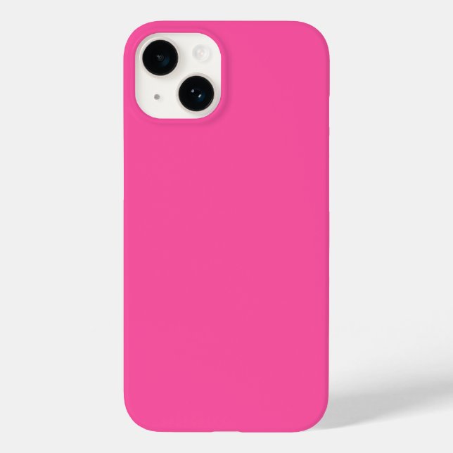 Brilliant rose  (solid colour)  Case-Mate iPhone case (Back)