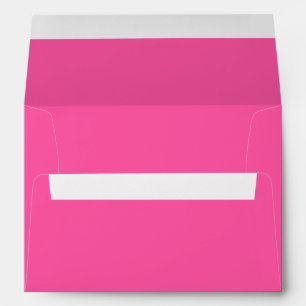 Brilliant rose  (solid colour)  envelope