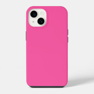Brilliant rose (solid colour) iPhone 14 case