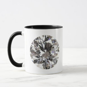 Brilliant Round Diamond Mug