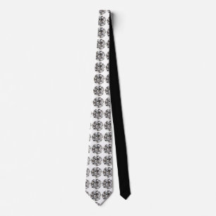 Brilliant Round Diamond Tie