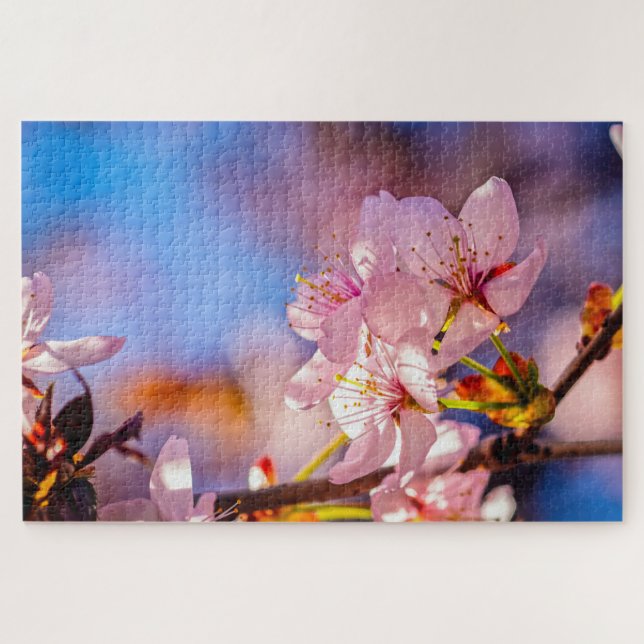Brilliant Sakura Blossoms Jigsaw Puzzle (Horizontal)