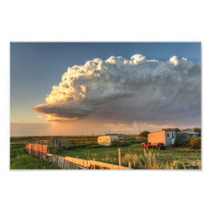 Brilliant SK Supercell Storm Photo Print