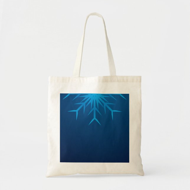 brilliant snowflake tote bag (Front)