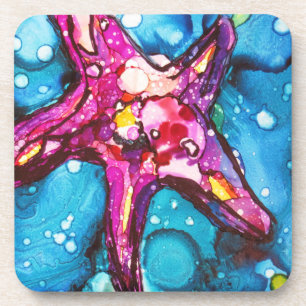 Brilliant Starfish Coaster