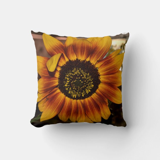 Brilliant Sunflower Cushion (Front)