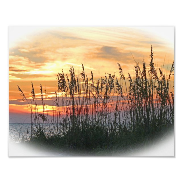 Brilliant Sunset Photo Print (Front)
