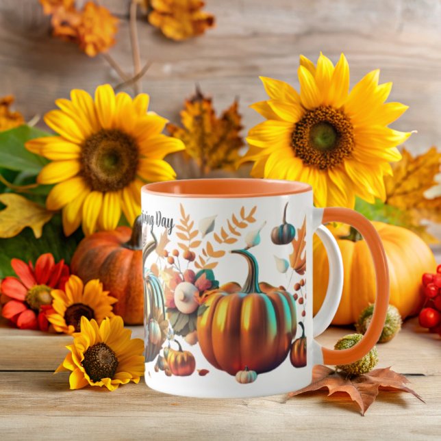 Brilliant Thanksgiving Bountiful Mug (Creator Uploaded)