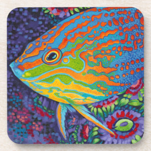 Brilliant Tropical Fish I Coaster