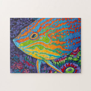 Brilliant Tropical Fish I Jigsaw Puzzle