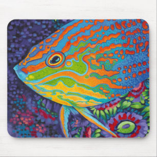 Brilliant Tropical Fish I Mouse Pad