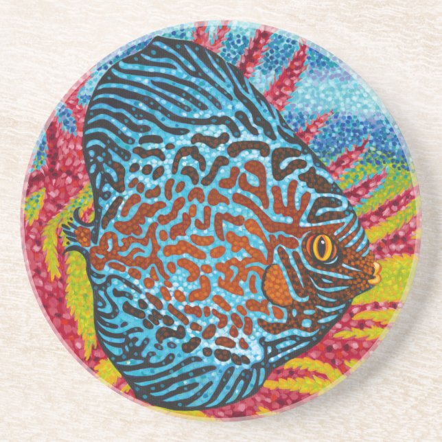 Brilliant Tropical Fish II Coaster (Front)