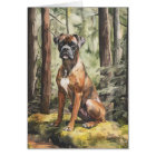 Brindle Boxer - 5" x 7" Art Card