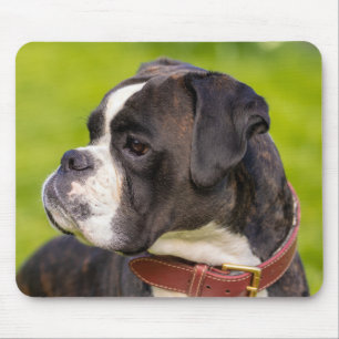 Brindle Boxer Puppy Dog Mouse Pad