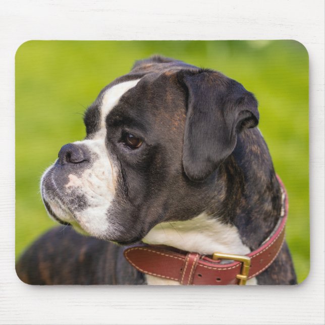 Brindle Boxer Puppy Dog Mouse Pad (Front)