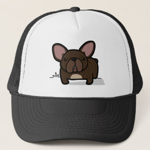 Brindle Frenchie Trucker Hat