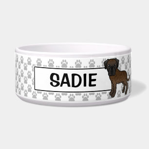 Brindle Old English Mastiff Dog And Pet's Name