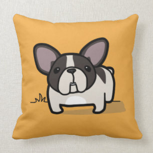 Brindle Pied Frenchie Pillows