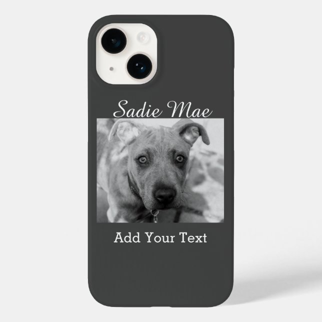 Brindle Pit Bull Puppy by Shirley Taylor Case-Mate iPhone Case (Back)