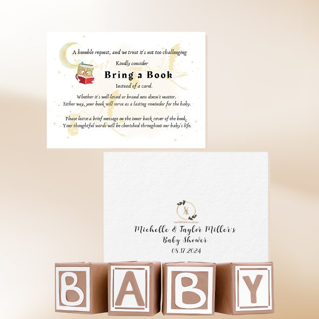 Bring A Book Oh Babies Neutral Twin Storks  Enclosure Card (Creator Uploaded)