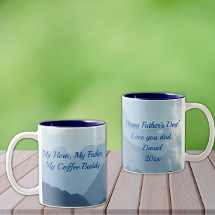 Bring a Smile to Dad this Father's Day Two-Tone Coffee Mug