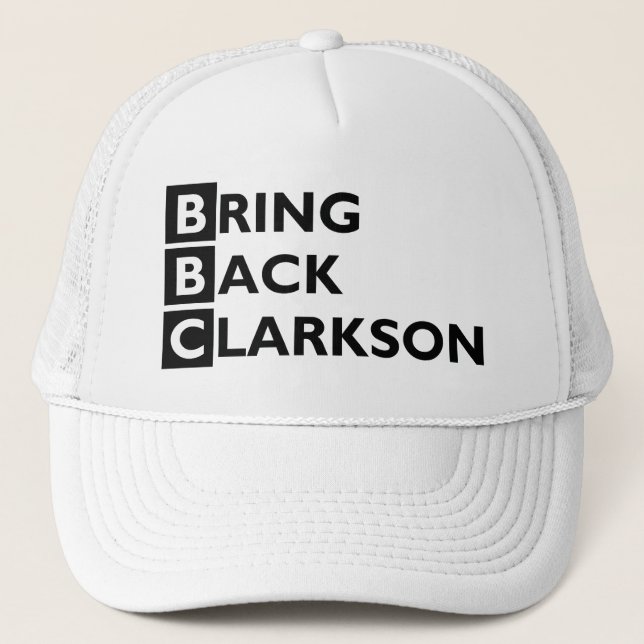 Bring Back Clarkson Cap (Front)