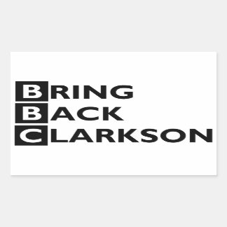 Bring Back Clarkson Sticker