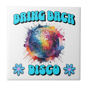 Bring Back Disco Ceramic Tile