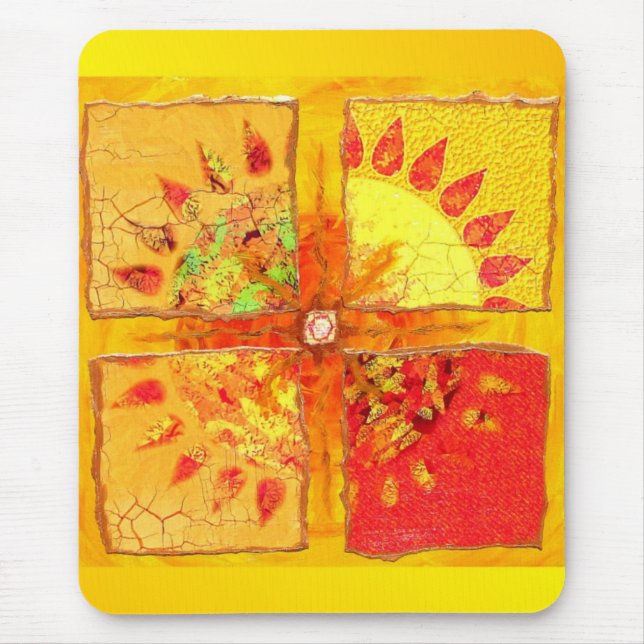 Bring Back the Sun Card Mouse Pad (Front)