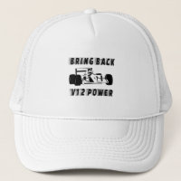 Bring back V12 power Race Car Silhouette