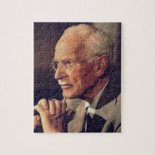 Bring Carl Gustav Jung to Wholeness.  Jigsaw Puzzle