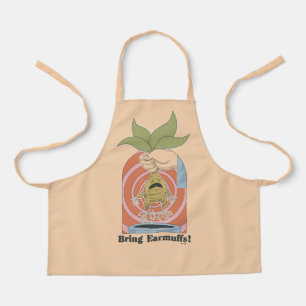 "Bring Earmuffs!" Screaming Mandrake Graphic Apron