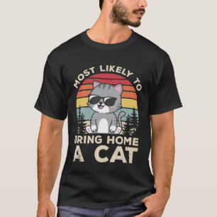 Bring Home Cat Pet Animals  Cute Cats Owner Graphi T-Shirt
