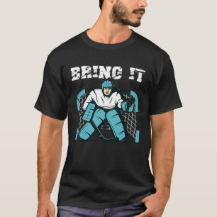 Bring It Goalie Gear Helmet Skate Hockey Stick Top